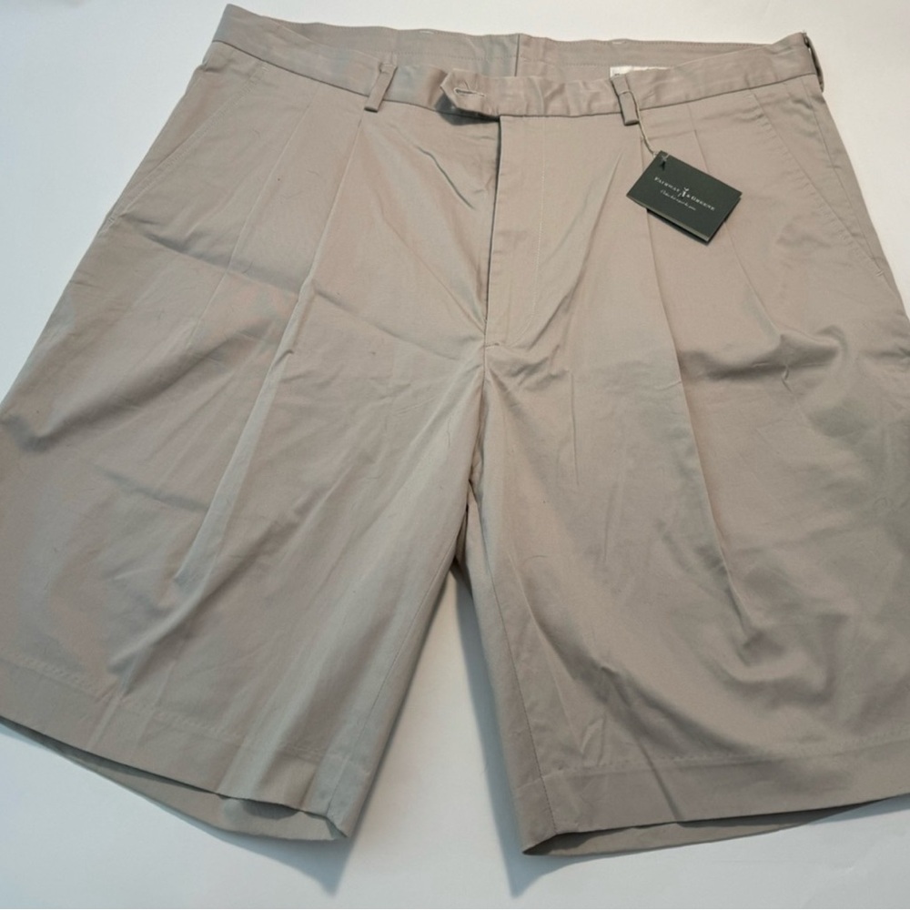 FAIRWAY & GREENE Men’s Cotton Pleated Golf Shorts